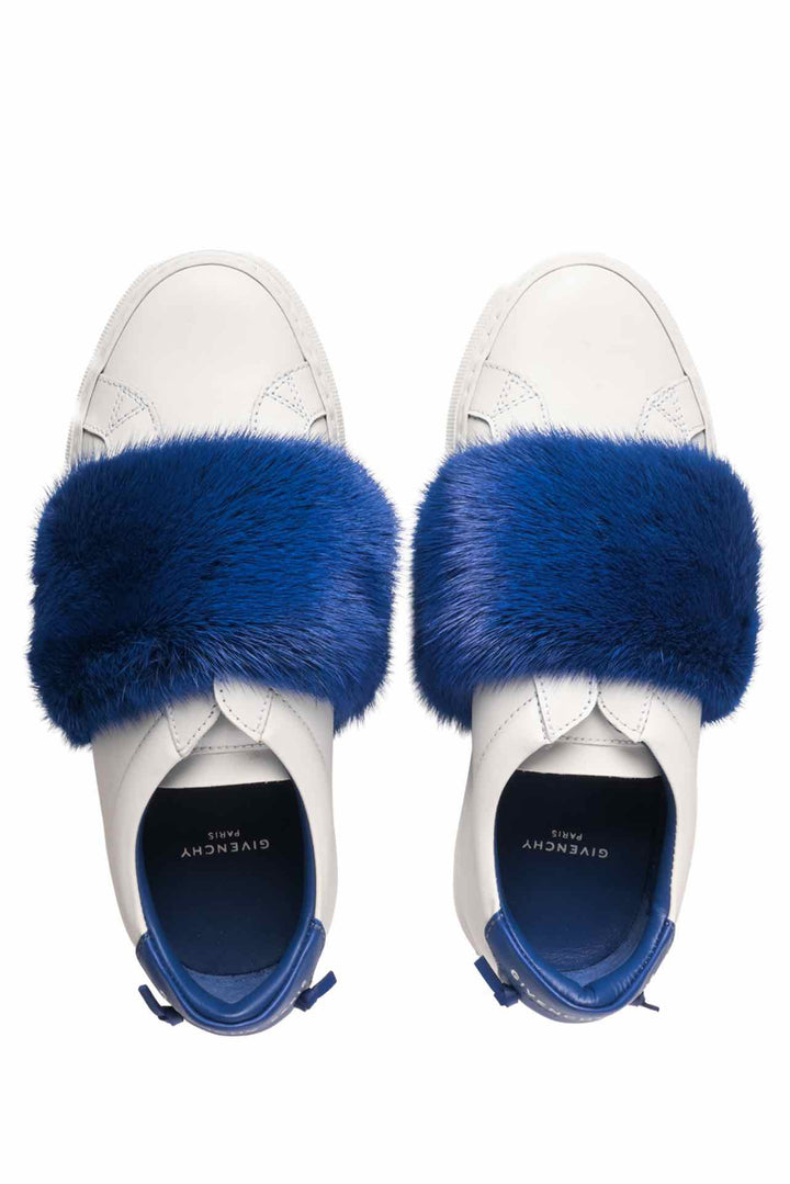 Givenchy Size 35 Mink Fur Urban Street Sneaker