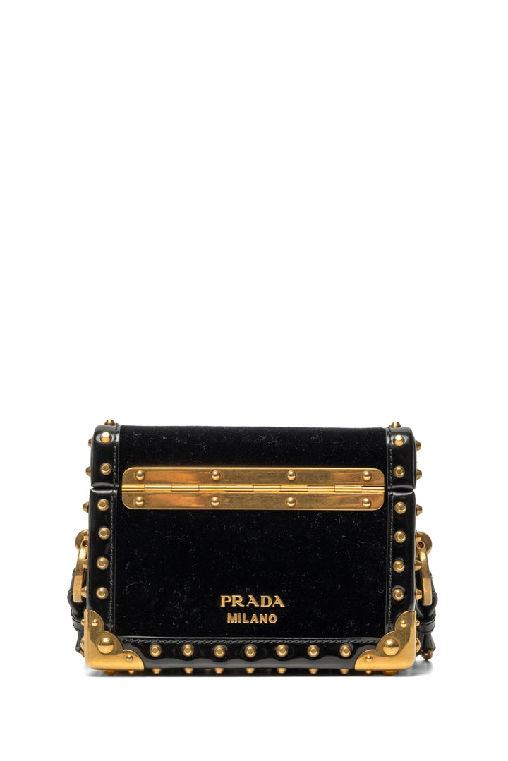 Prada Treasure Trunk Mini Box Bag