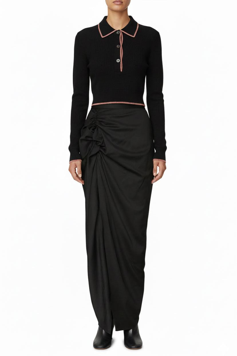 Vivienne Westwood Size 42 Long Side Panther Skirt