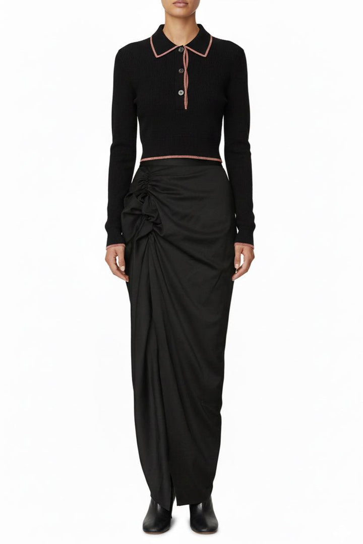 Vivienne Westwood Size 42 Long Side Panther Skirt