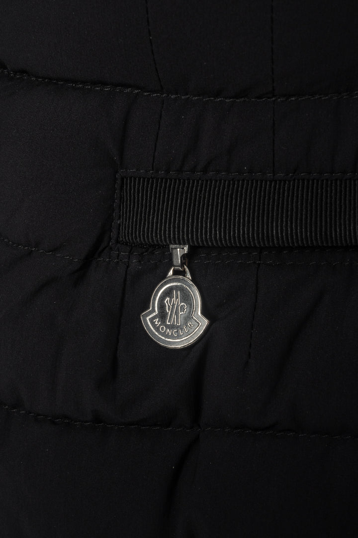 Moncler Size 0 Bistre Giacca Quilted Down Jacket