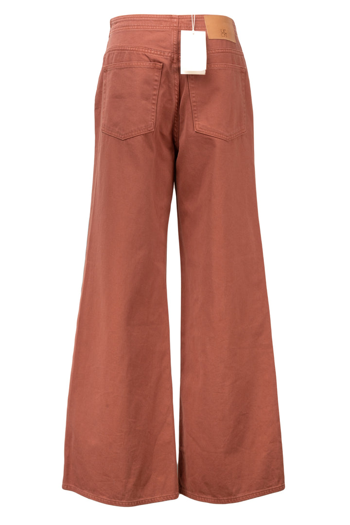 Ulla Johnson Size 28 Bianca Wide Leg Garden Rose Jeans