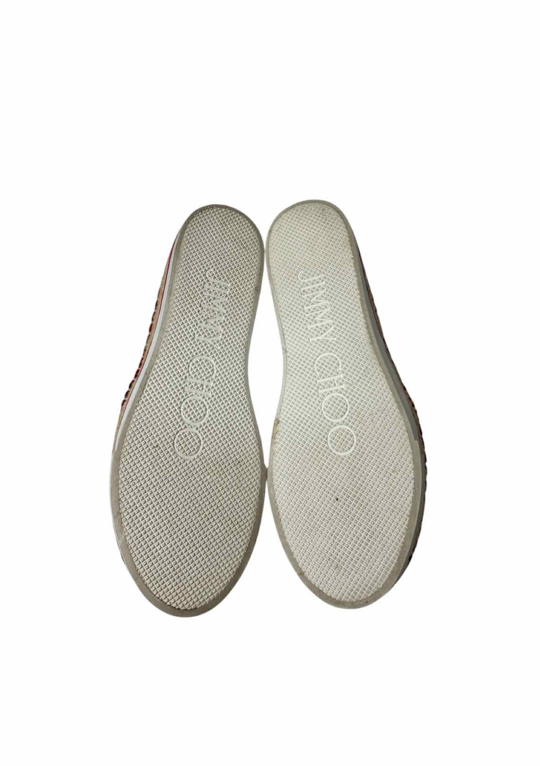 Jimmy Choo Size 35.5 Leather Espadrille Flats