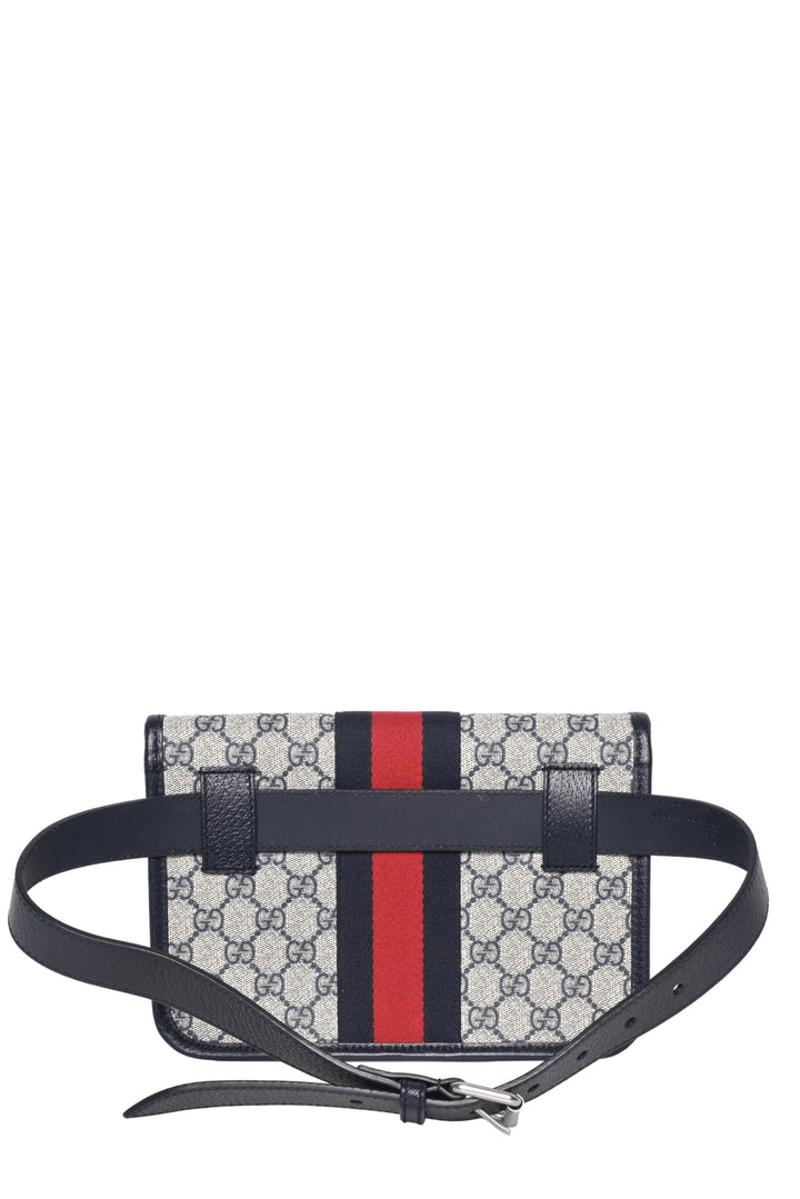 Gucci GG Supreme Monogram Web Small Ophidia Belt Bag