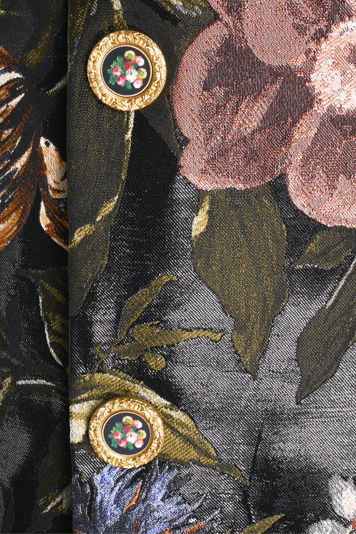 Dolce & Gabbana Size 2 Floral Mini Skirt