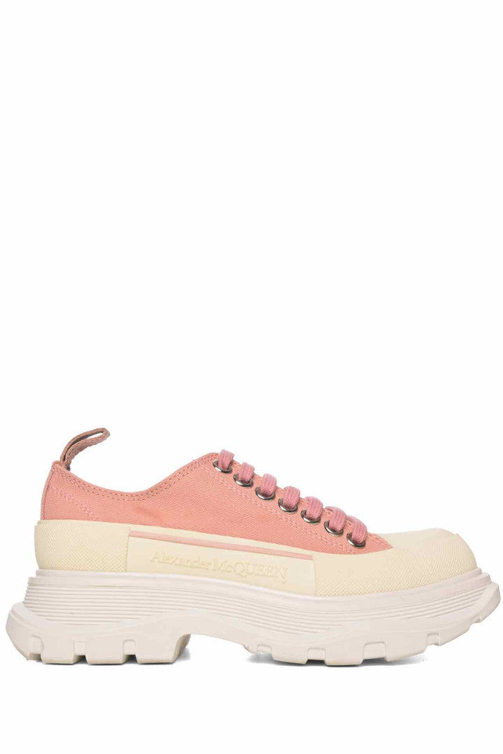 Alexander Mcqueen Size 35 Tread Slick Lace Up Sneaker
