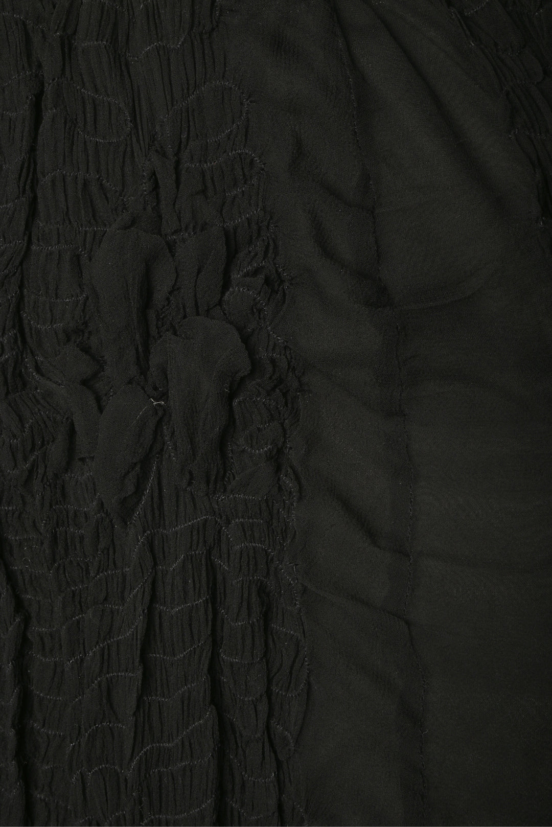 Heart Haat by Issey Miyake Size 2 Ruched Midi Skirt