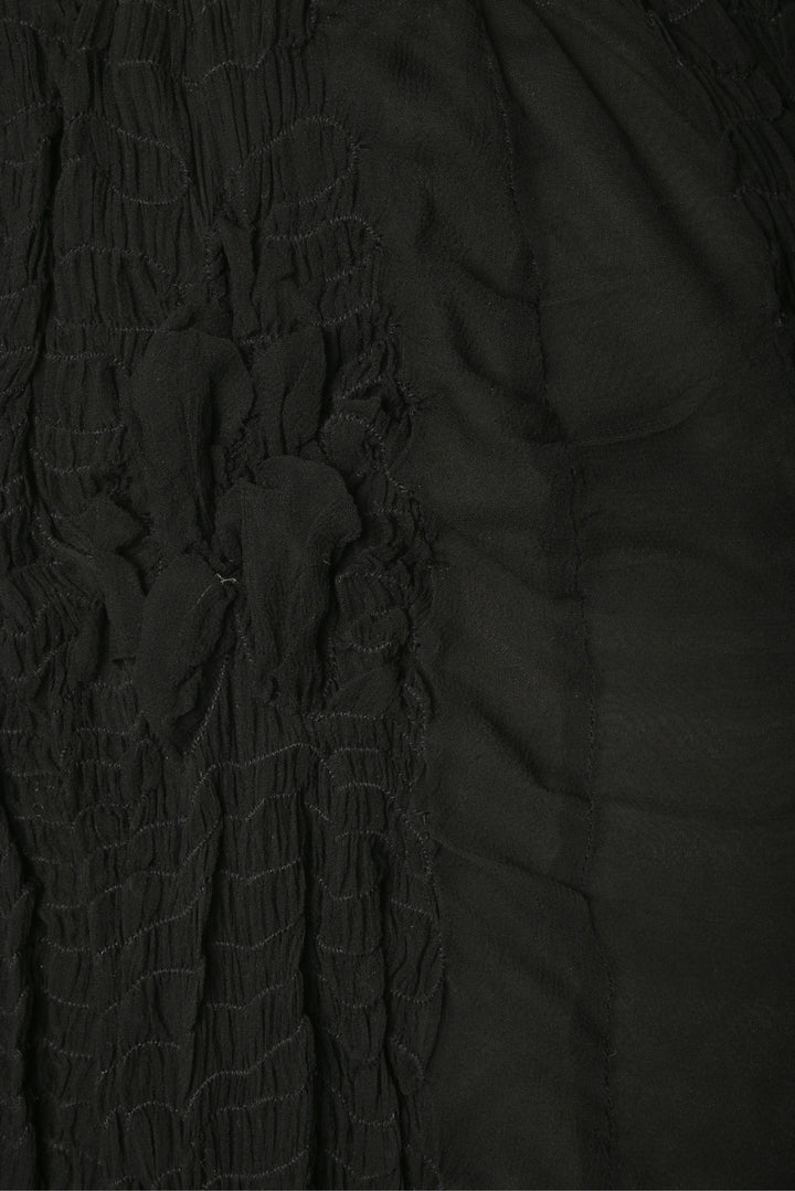 Heart Haat by Issey Miyake Size 2 Ruched Midi Skirt