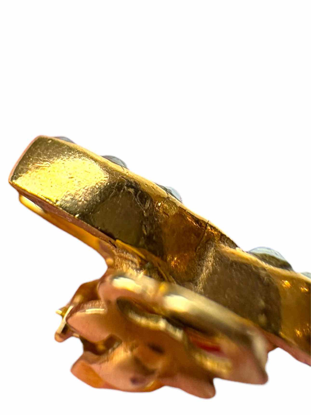 Chanel CC Logo Clip-on Beaded Earrings