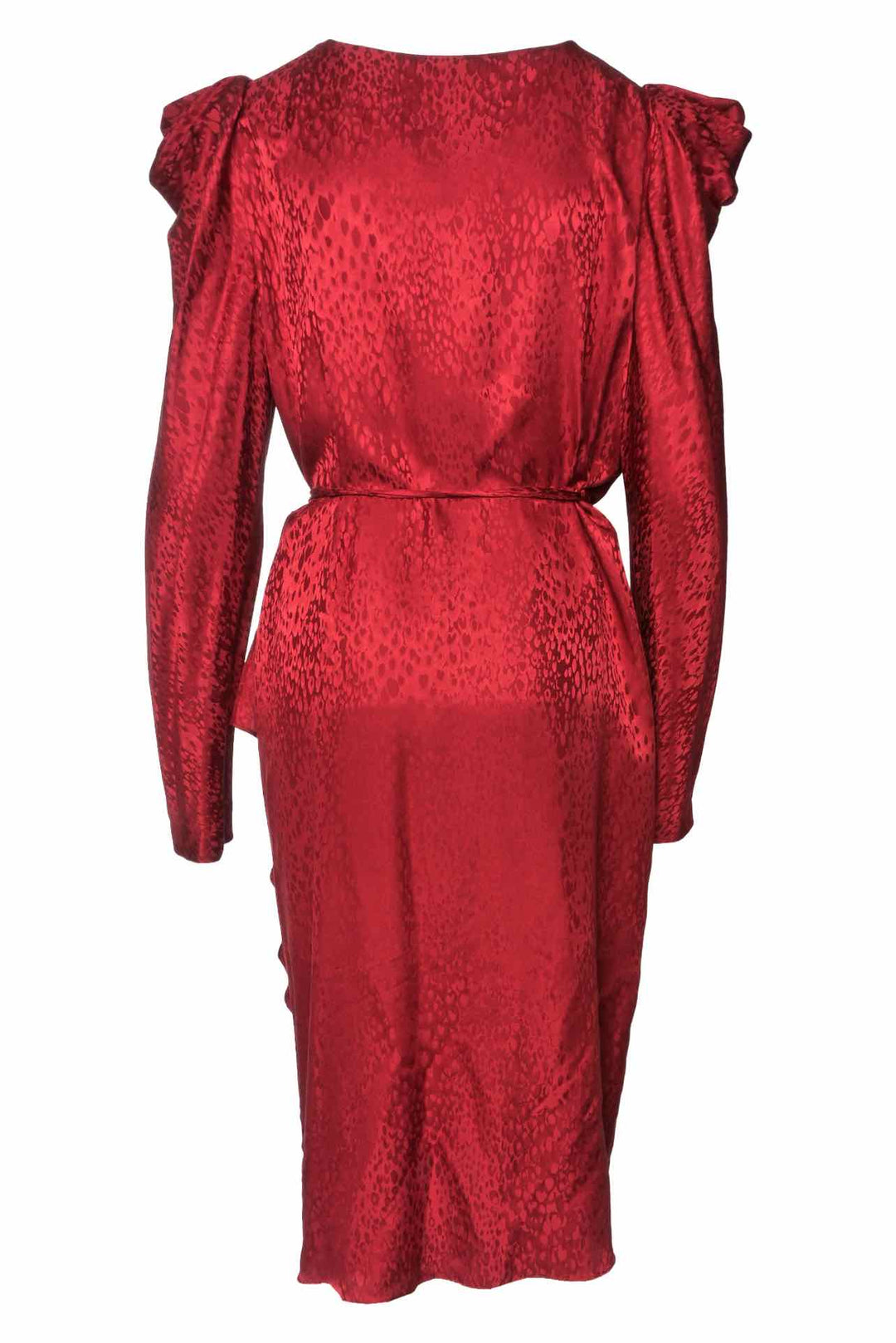 ALC Size 14 Carolina Silk Wrap Midi Dress