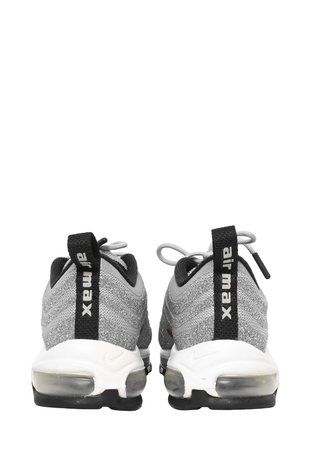 Nike Size 36.5 Air Max 97 LX Swarovski Silver Bullet Sneaker