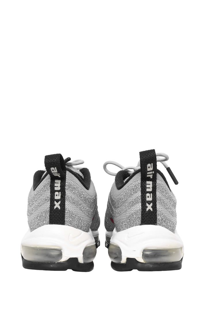 Nike Size 36.5 Air Max 97 LX Swarovski Silver Bullet Sneaker
