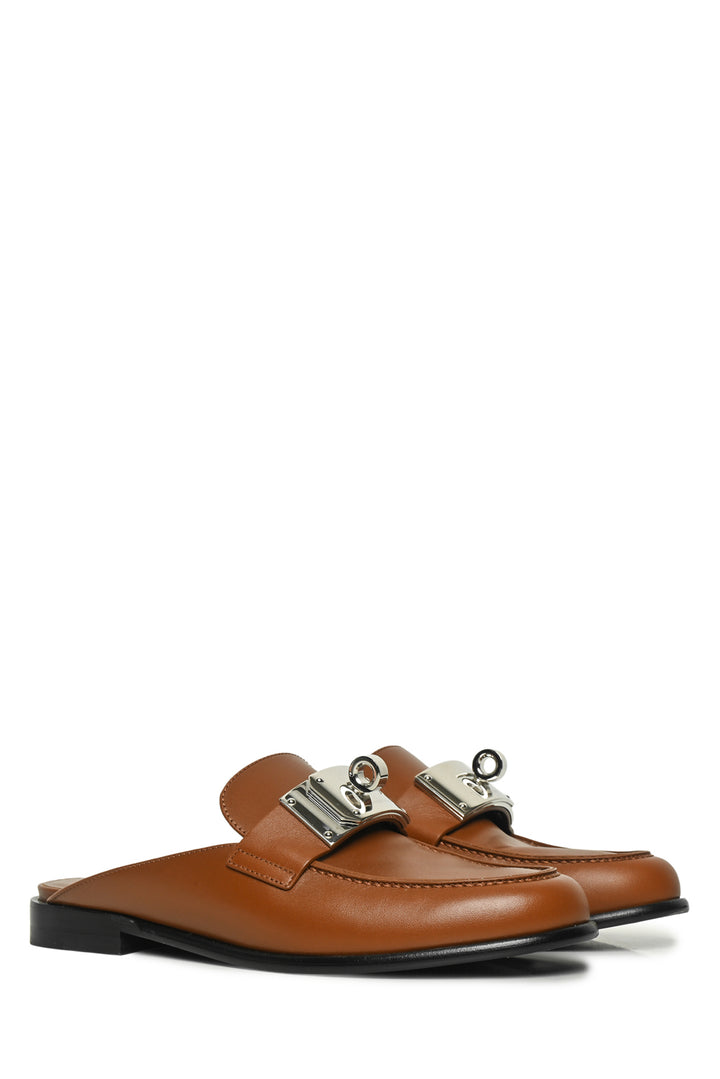 Hermes Size 38 Lota Mules