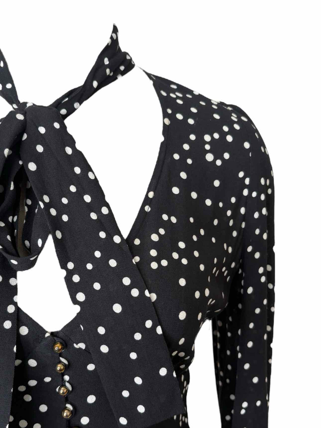 Zimmermann Dot Pussy Bow Size 1 Top