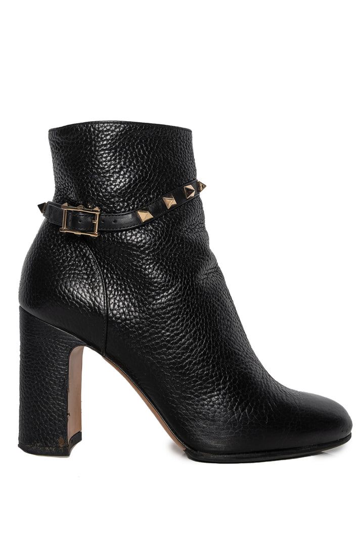 Valentino Size 36 Rockstud Ankle Boots