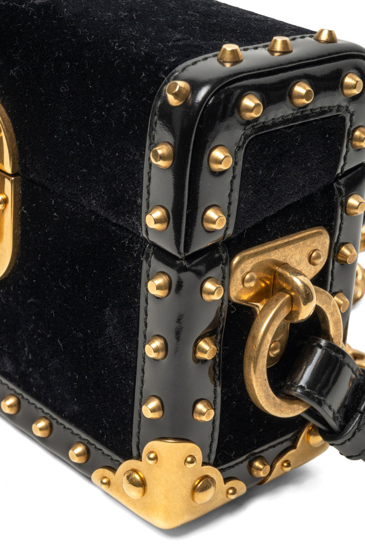Prada Treasure Trunk Mini Box Bag