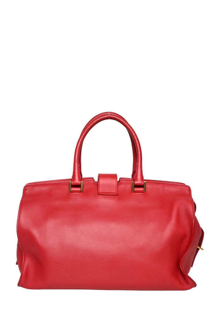 Saint Laurent Medium Leather Classic Y Cabas Tote