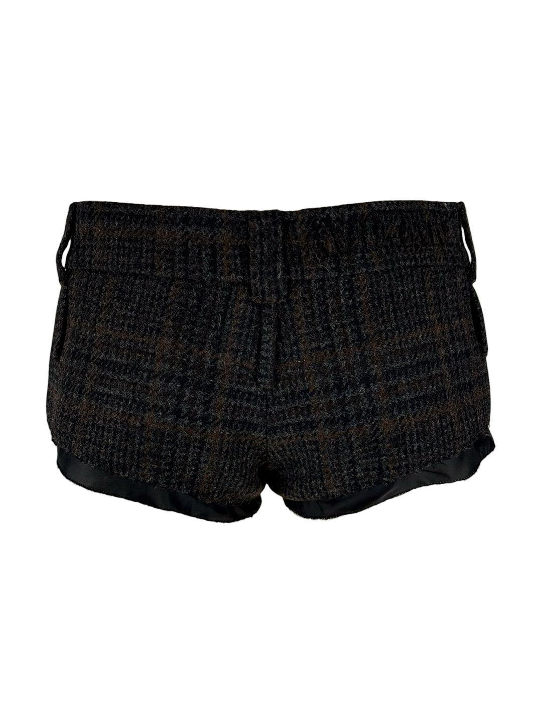 Miu Miu Size 36 2022 Plaid Mini Shorts