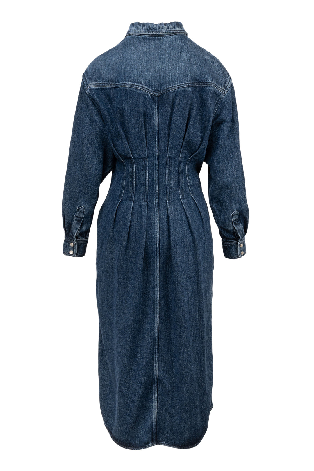 Isabel Marant Etoile Size 38 Tomia Denim Midi Dress