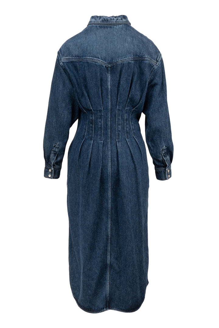 Isabel Marant Etoile Size 38 Tomia Denim Midi Dress