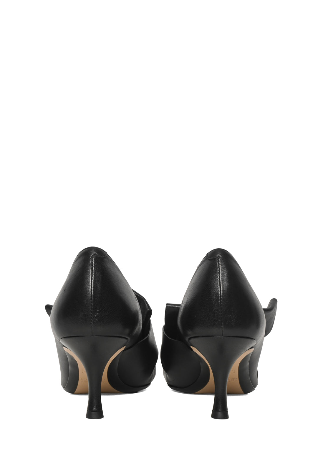 No. 21 Size 39 Knotted Leather Pumps