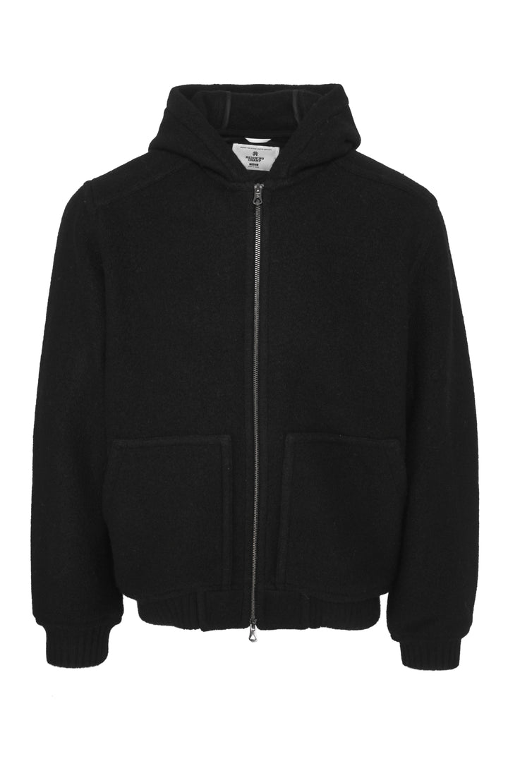 Reigning Champ Size M Men's Boiled Wool Rush Standard Hooded Jacket