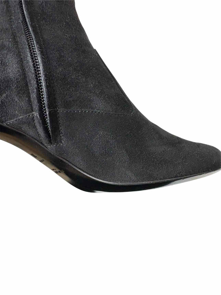 Saint Laurent Size 38 Suede Over the Knee Boots