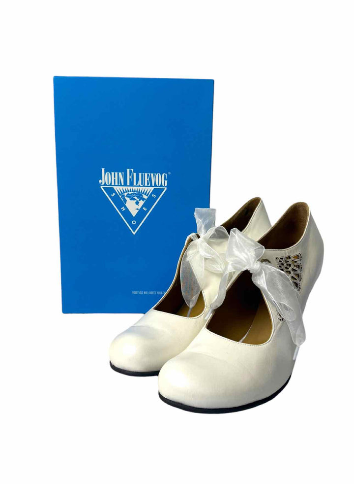 Fluevog Size 12 Starlight Ribbon Pumps