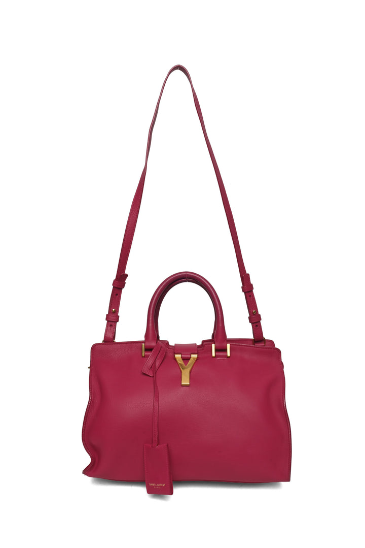Saint Laurent Calfskin Small Classic Y Cabas Bag