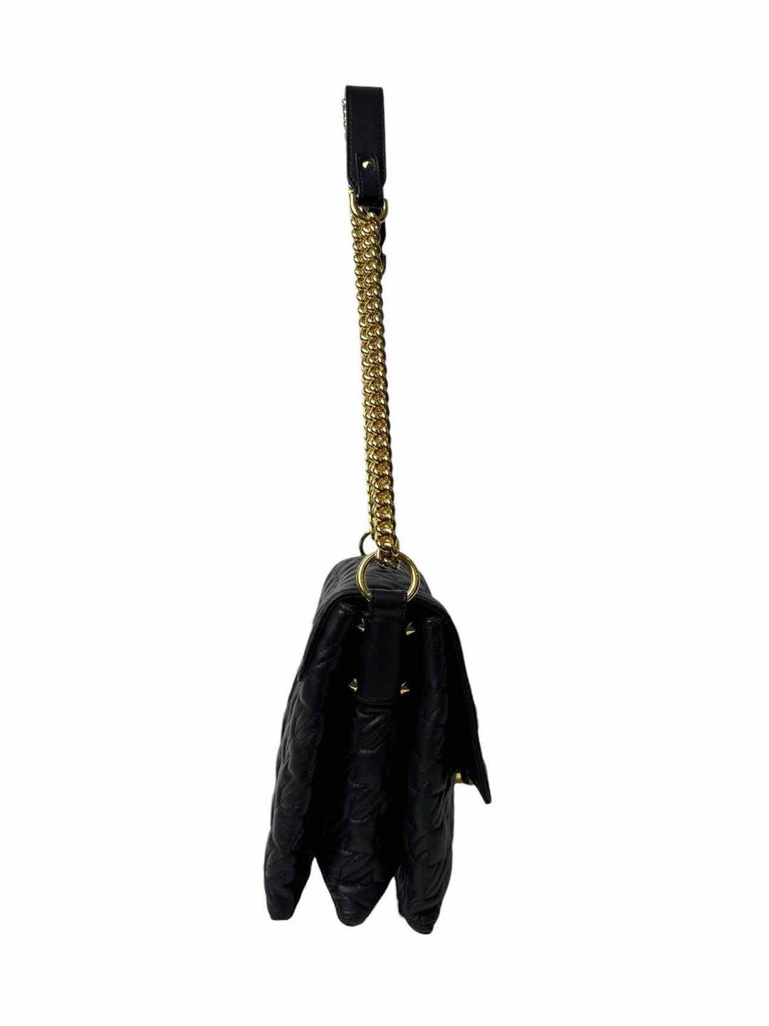 Alexander Mcqueen Quilted Leather Double Skull Purse