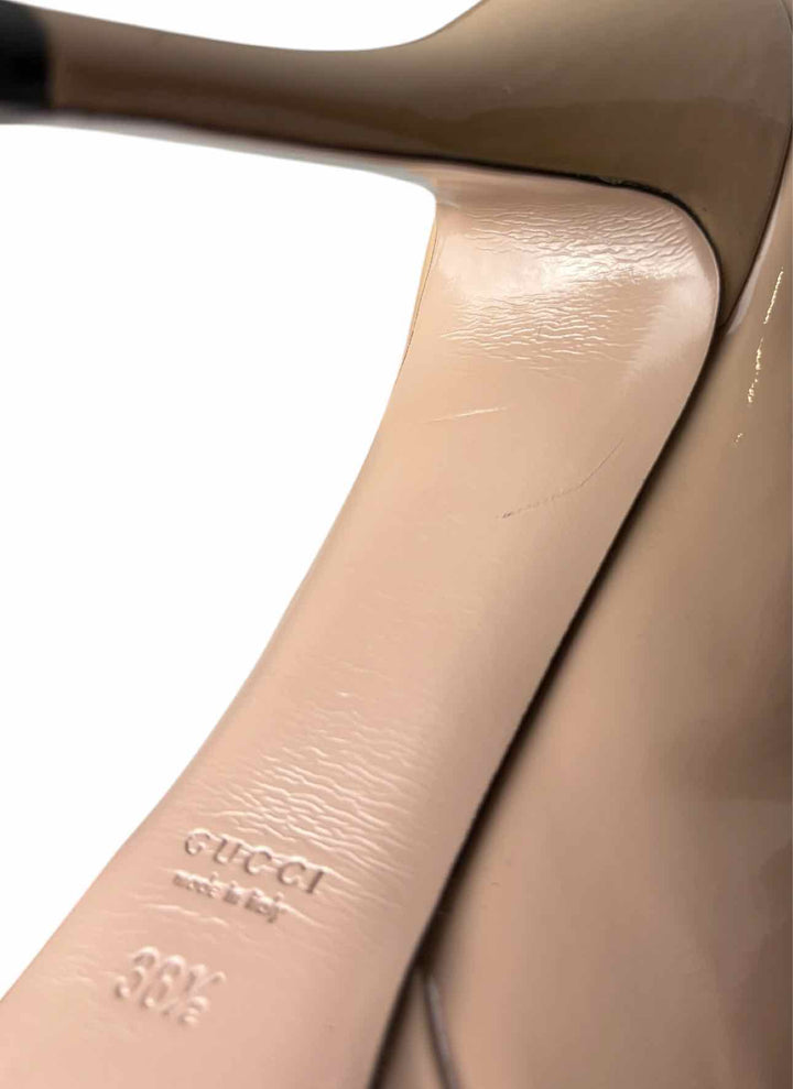 Gucci Patent Leather Platform Size 38.5 Pumps