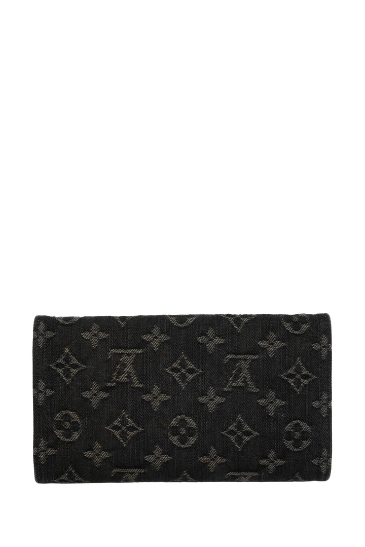 Louis Vuitton Amelia Denim Wallet