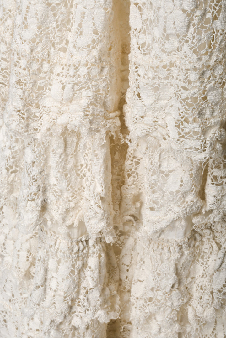 Magnolia Pearl Size OS Floral Embroidered Linen Dress