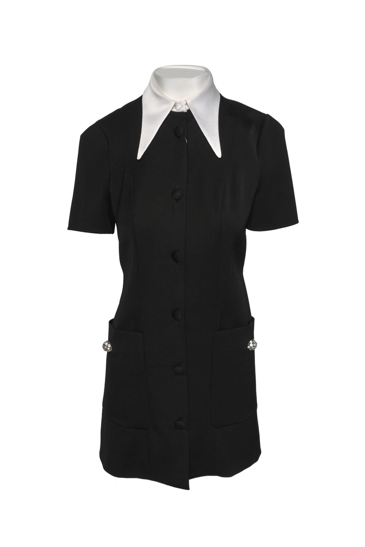 Prada Size 36 Wool & Silk Dress