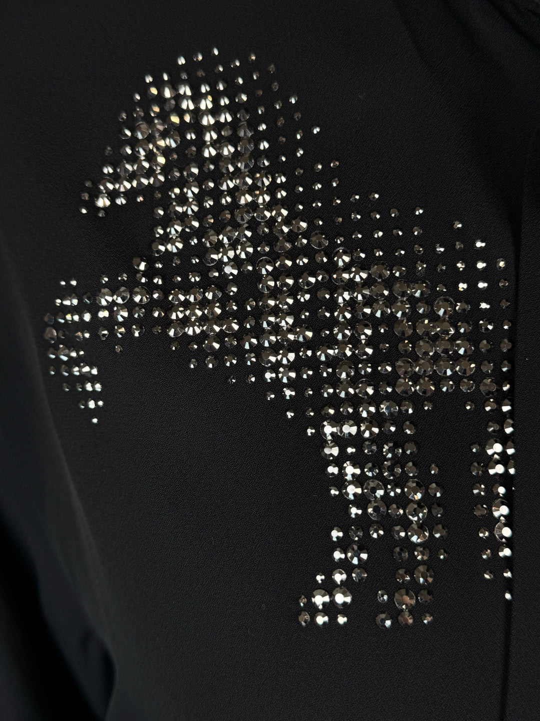 Stella Mccartney Size 42 Crystal Embellished Horse Print Blouse