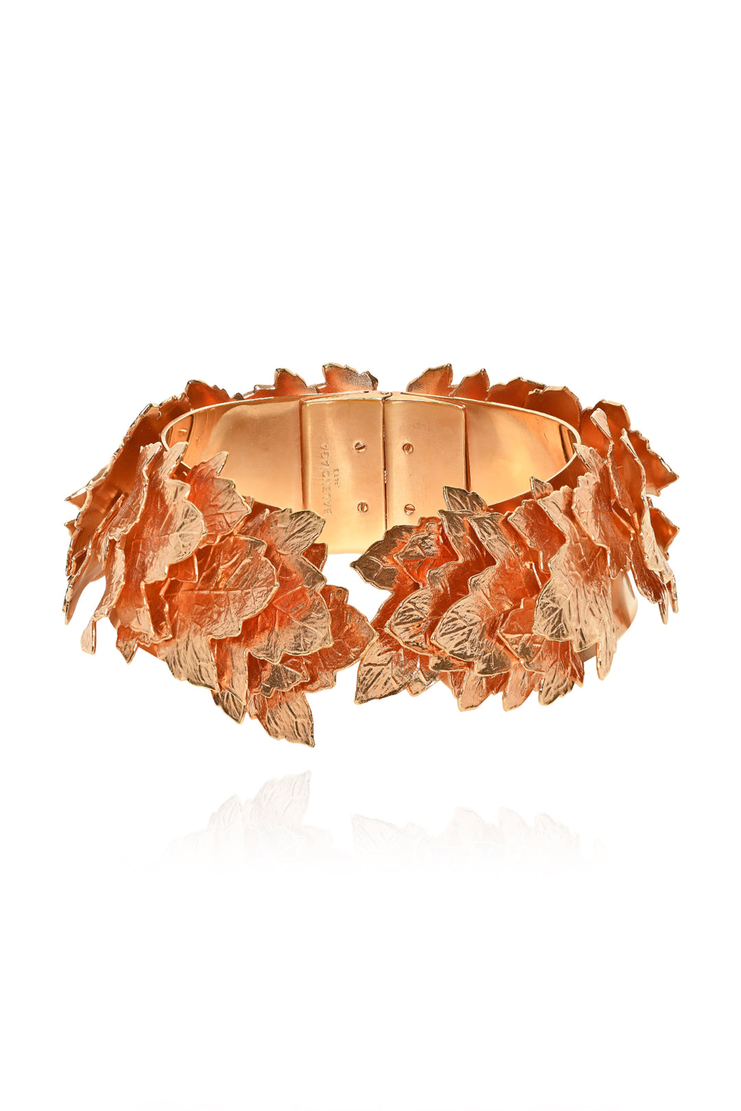 Balenciaga Size XS/S Multi Leave Metal Choker