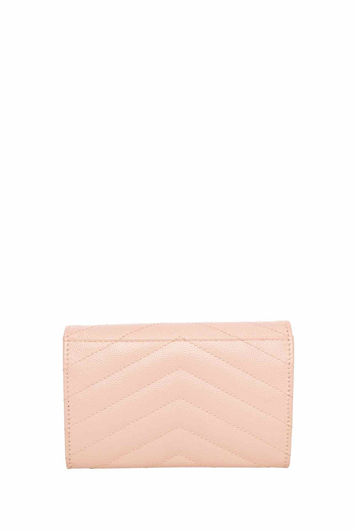 Saint Laurent Cassandre Matelasse Small Envelope Wallet