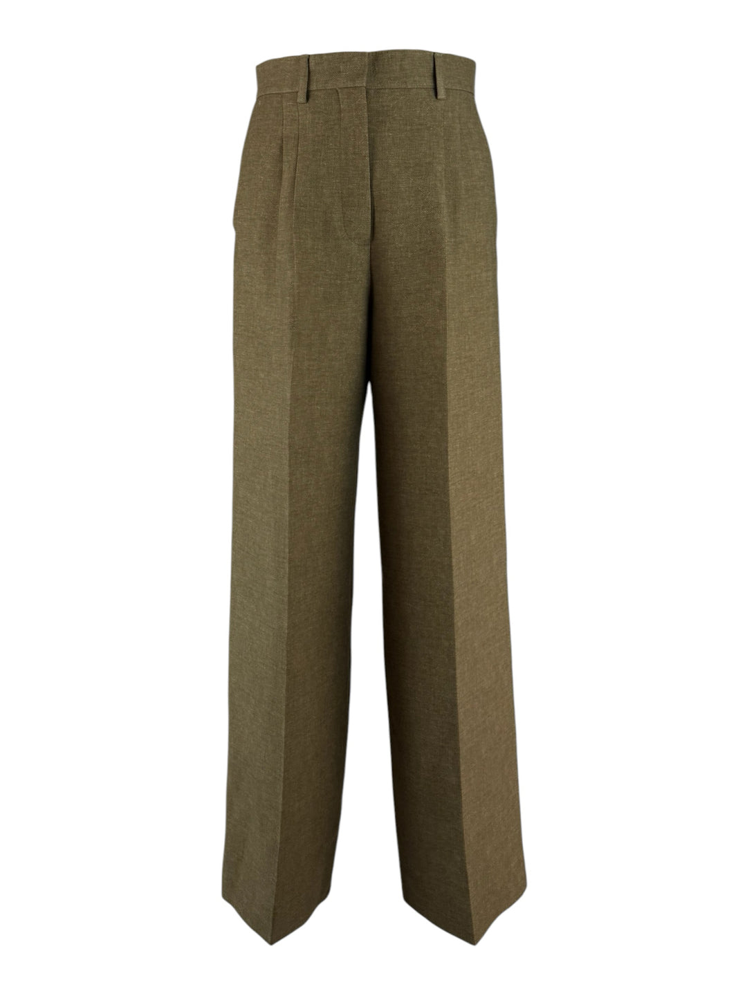 Fendi Size 40 Wool & Silk Trousers