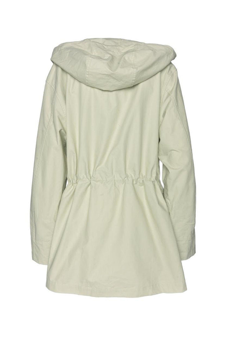 Jil Sander Size XS Cotton Hooded Lightweight Parka Coat