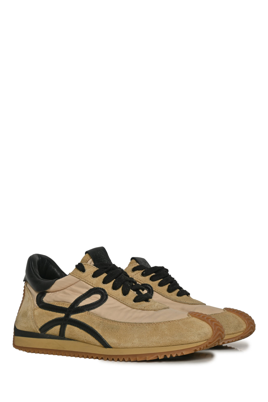 Loewe Size 40 Flow Runner Nylon & Suede Sneakers