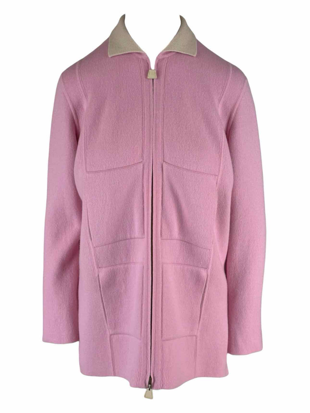Akris Size 4 Reversible Cashmere Cardigan