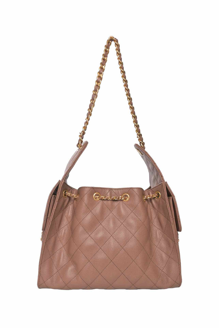 Chanel Grained Calfskin Quilted Small 25 Hobo