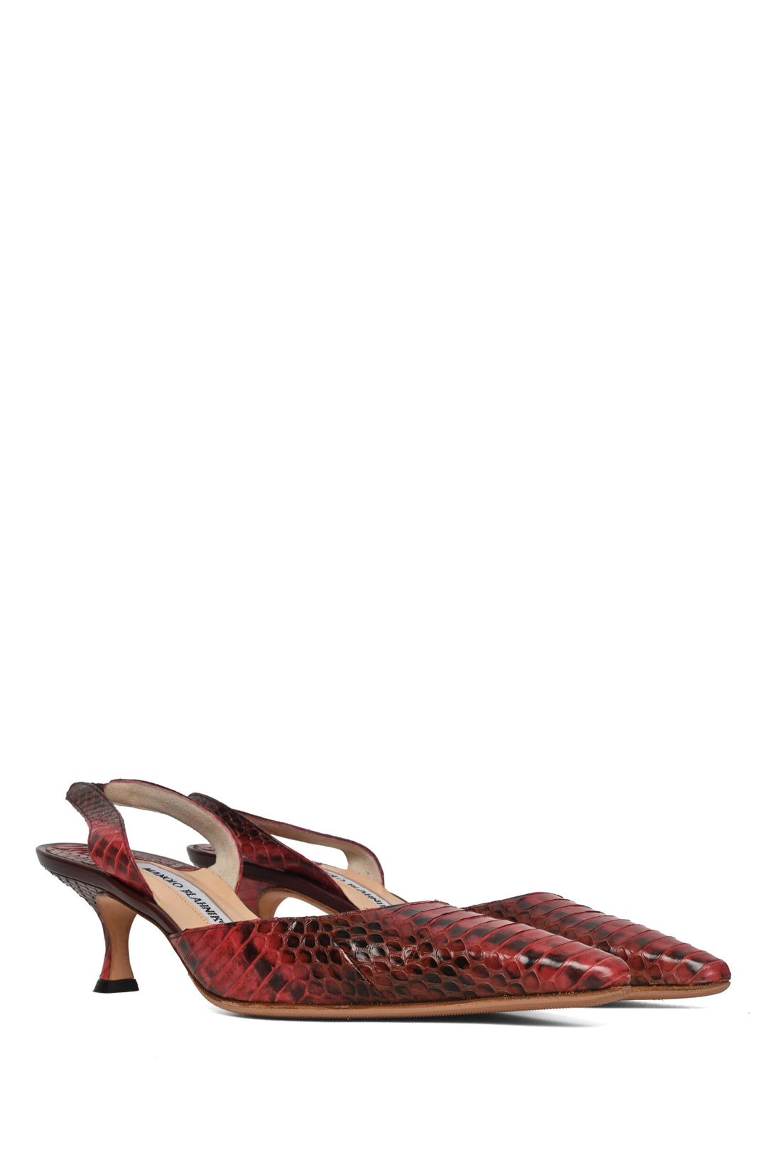 Manolo Blahnik Size 39 Slingback Pumps