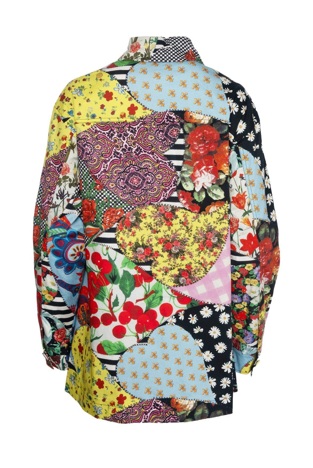 Moschino Jeans Size 4 Patchwork Jacket