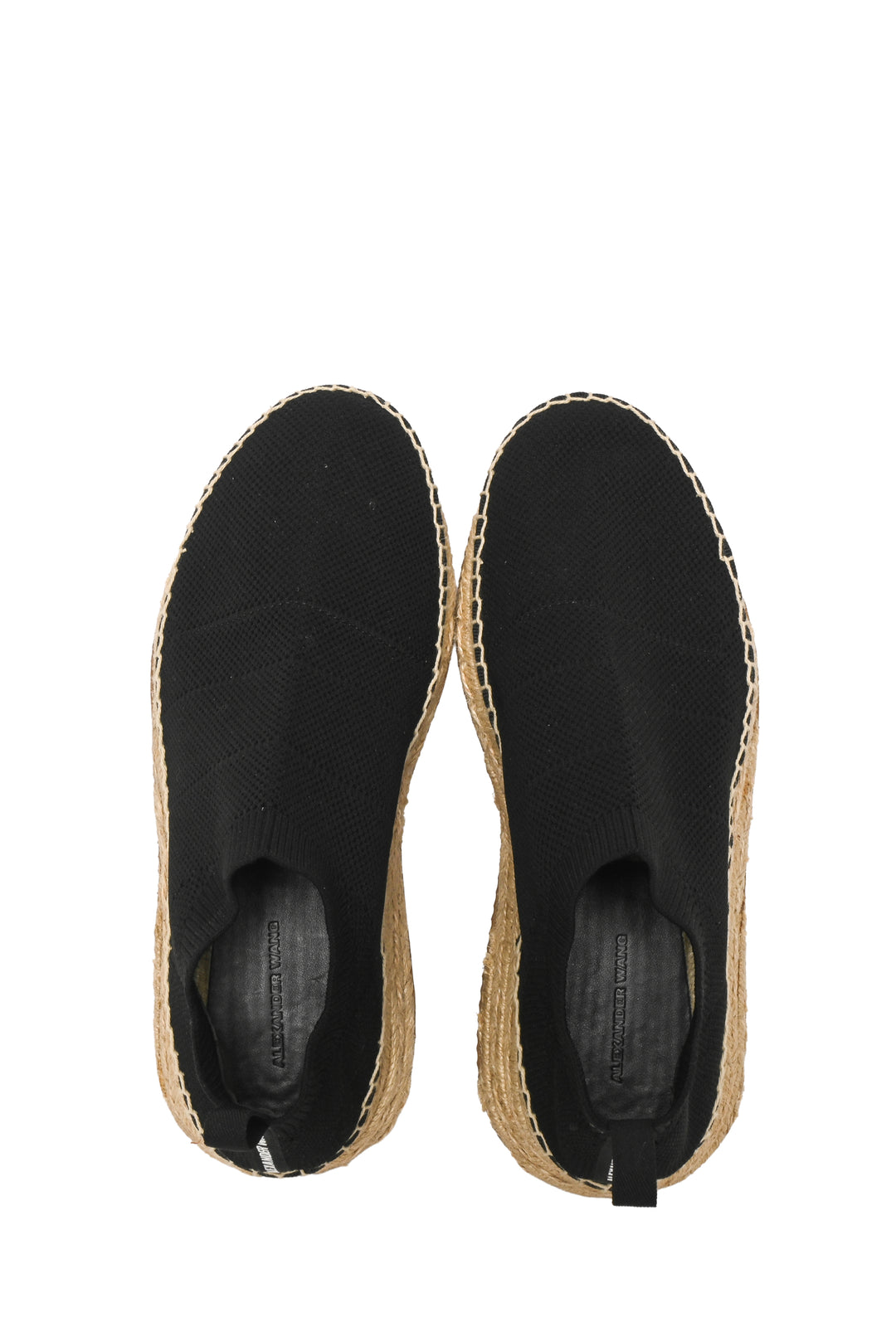 Alexander Wang Size 38 Dylan Low Knit Espadrille Sneaker