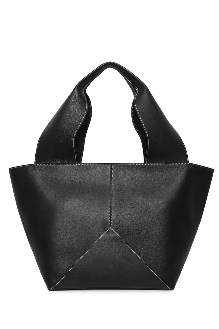 Metier Calf Leather Market Weekend Tote
