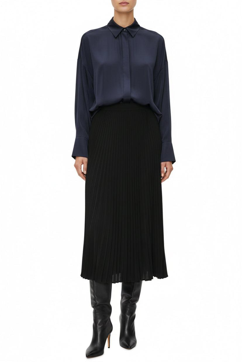 Co Size L Pleated Mini Skirt