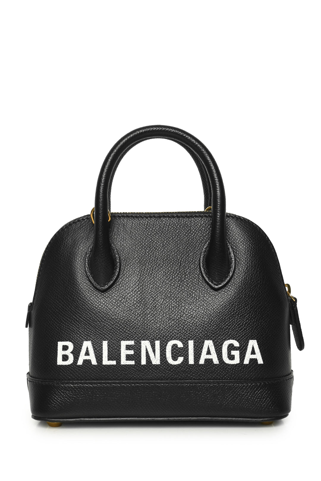 Balenciaga F/W 2018 XXS Ville Logo Top Handle Bag
