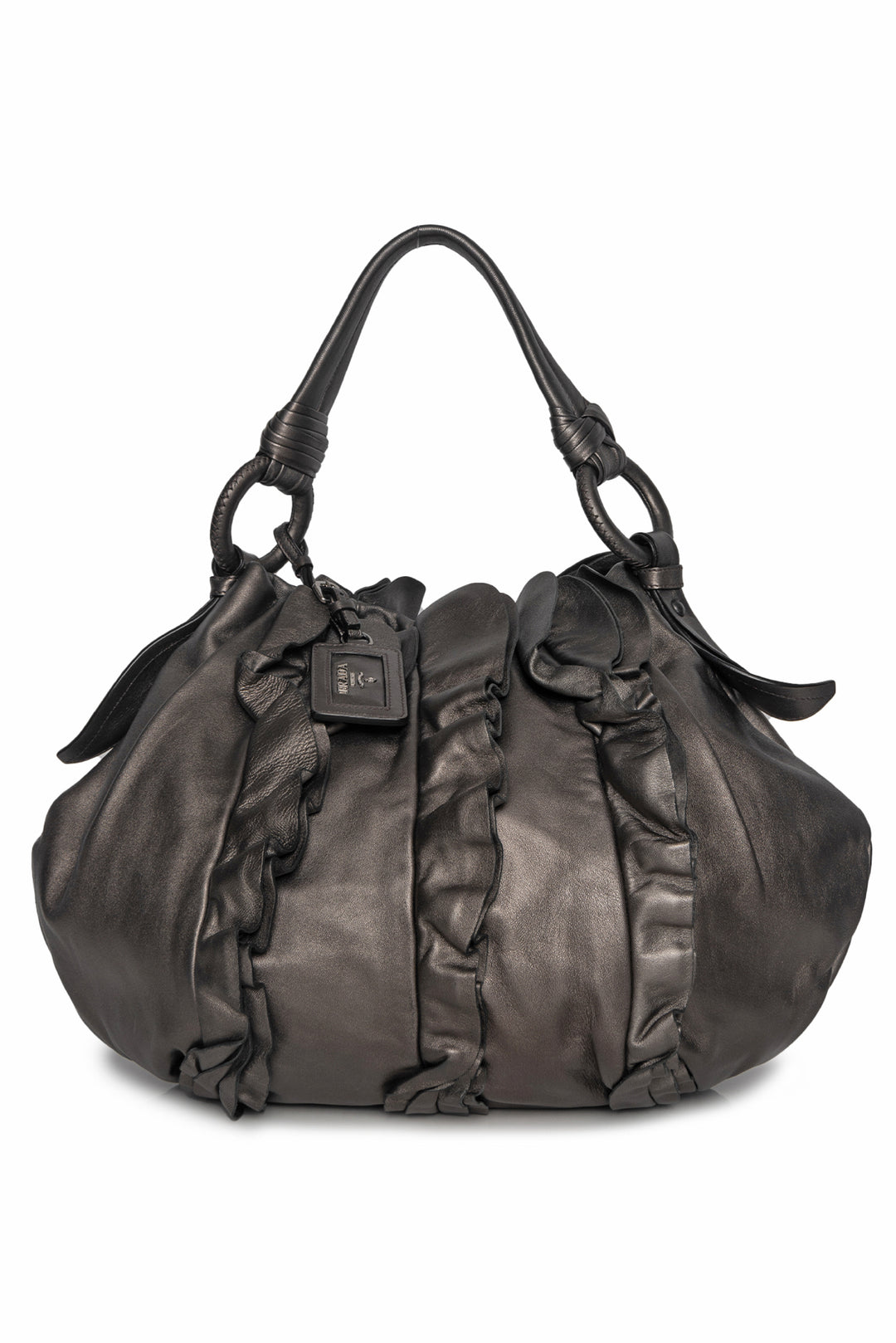 Prada 2008 Nappa Mordore Hobo Bag