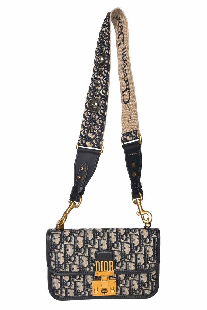 Dior 2019 Oblique DiorAddict Flap Bag